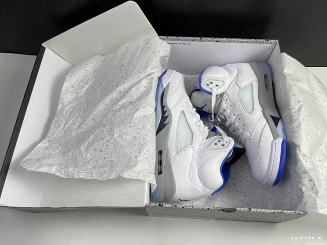 Chep Onekick DD0587-140 Stealth Jordan Air 5 (2021) White Retro 0714